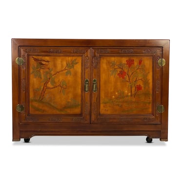 Chinoiserie-Style Bar/Credenza by Bernhardt for their Flair Division, Circa 1960s - *Please ask for a shipping quote before you buy. 
