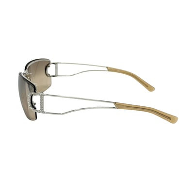 Dior Gold Rhinestone Sunglasses