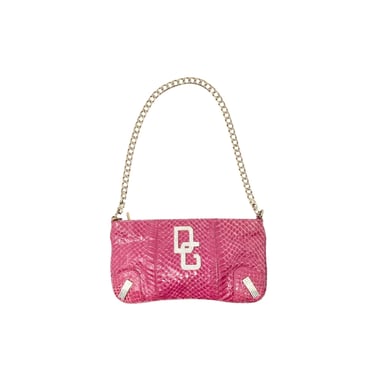 Dolce &amp; Gabbana Pink Rhinestone Shoulder Bag