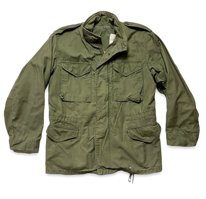 Vintage US Army M-1965 Field Jacket ~ Medium Regular ~ Coat ~ Military ...