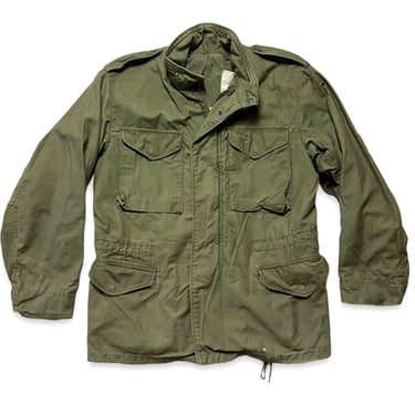 Vintage US Army M-1965 Field Jacket ~ Medium Regular ~ Coat ~ Military Uniform ~ Post Vietnam War ~ Work Wear ~ M-65 ~ 