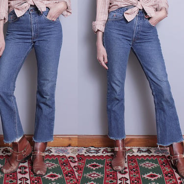 Vintage 1980's/1990's | 517 | Levi's | Orange Tab | Medium Wash | 5 Pocket | High Rise | Denim | Jeans | S 
