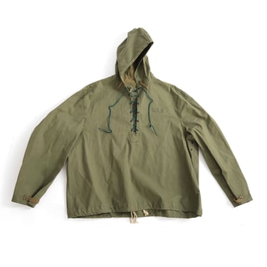 Military issue OD Parka | U.S.N. Foul weather deck jacket parka 