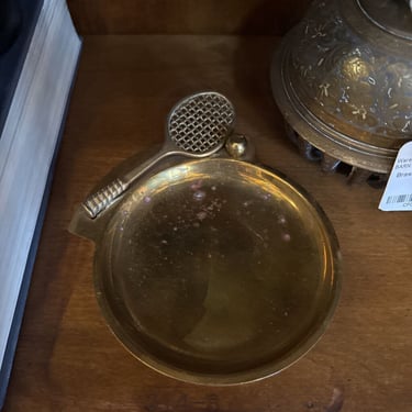 Brass Tennis Dish