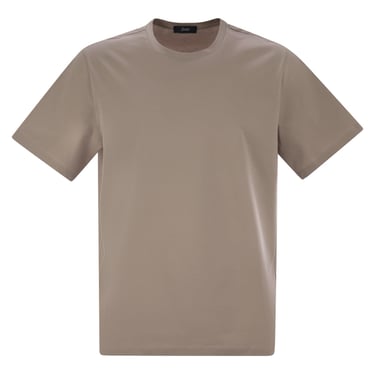 Herno Men Stretch Cotton T-Shirt