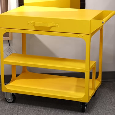 Scavolini Diesel-Misfit Yellow Bar Cart