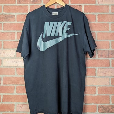 Vintage 90s 00s Distressed Nike Swoosh ORIGINAL Sports Tee - Extra Large 