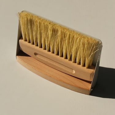 Wooden Table Brush & Pan Set