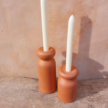 Terracotta Bulb Candle Holder