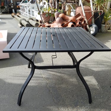 Outdoor Metal Patio Table 37W x 28.5H