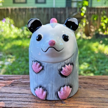 Upside-Down Opossum Mug!