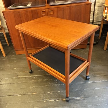 Teak Bar Cart by Grete Jalk for Poul Jeppesen