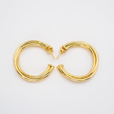 Roberto Coin 18K Yellow Gold Triple Hoop Earrings