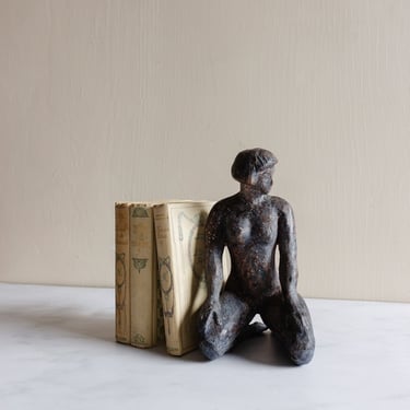 midcentury french female nude sculpture