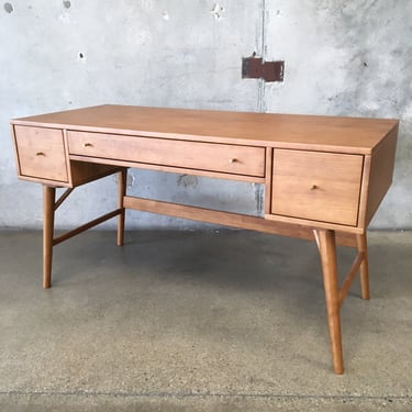 Concord Walnut Finish Desk