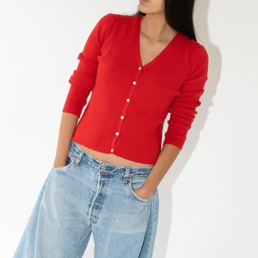 Nolita Cardigan in Vermillion