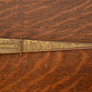 Silver Crest Arts & Crafts Bronze Letter Opener