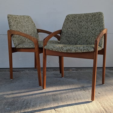 Vintage 1960s Kai Kristiansen Stylle Paper Knife Dining Chairs -Set of 2 