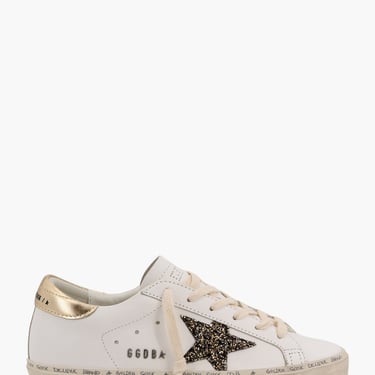 Golden Goose Deluxe Brand Woman Hi Star Woman White Sneakers
