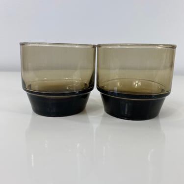 Vintage Libbey Glass TAWNY ACCENT Smoky Brown 11oz | Grandma Georgies House  - Denver, CO | ATTIC