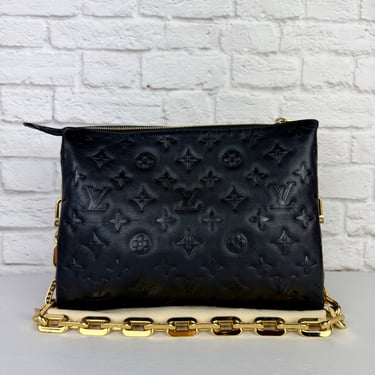 Louis Vuitton Puffy Lambskin Coussin PM