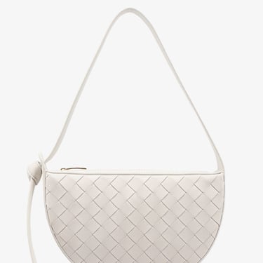 Bottega Veneta Women Bottega Veneta White Shoulder Bags