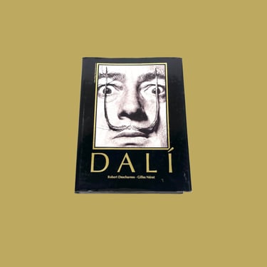 Vintage Dali Book Retro 1990s The Paintings + Robert Descharnes + Gilles Neret + Surrealism + Dada + Cubism + Modern Art + Coffee Table Book 
