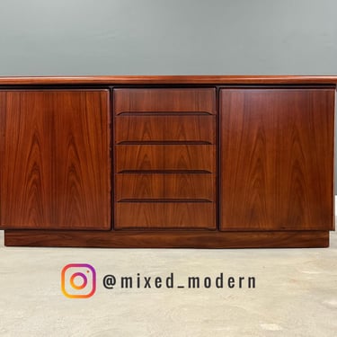 Rosewood Danish Credenza by Rasmus 