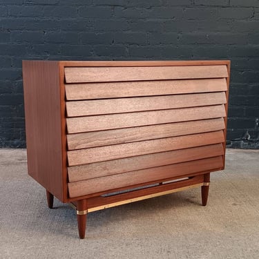 Mid-Century Modern 3-Drawer Dresser by Merton Gershun for American of Martinsville, c.1960’s 