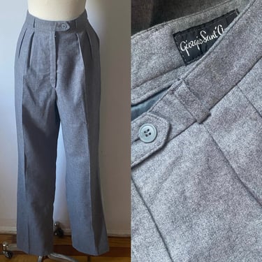 Gray Classic Trousers by Giorgio Sant Angelo 