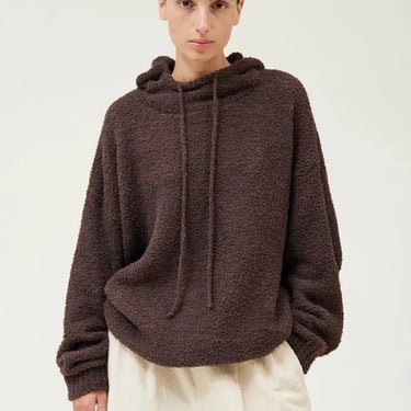 Grade &amp; Gather - Oversized Hoodie Sweater - Cocoa