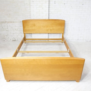 Vintage MCM Heywood Wakefield sold maple Encore FULL size bed frame | Free delivery in NYC and Hudson Valley areas 
