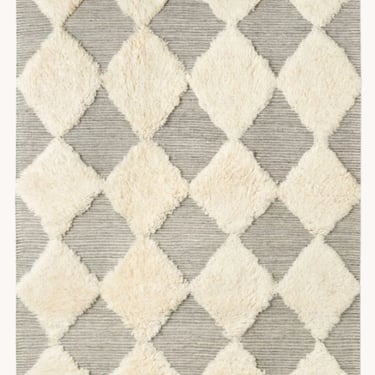 Chess Rya Grey Rug | Dusty Deco