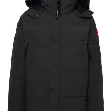 Canada Goose Gray Polyester Blend Jacket In Ayahm Man