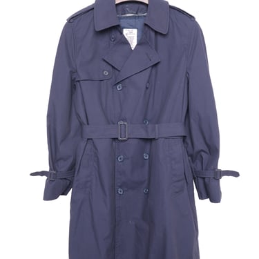1980s Belted Trench Coat