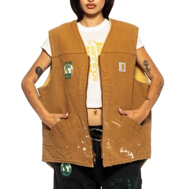 SMV X FE WORKWEAR VEST IN CAMEL