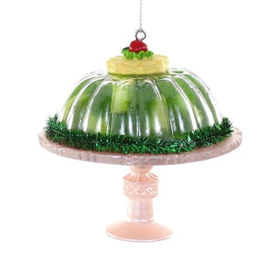 Green Jello Mold Ornament