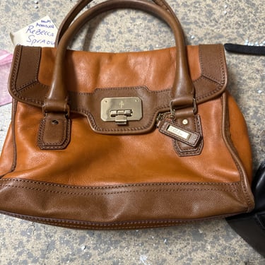 Cole Haan brown Two Toned Handbag