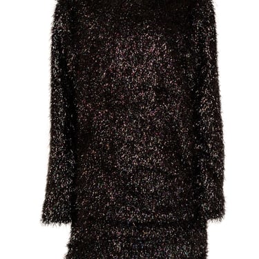 RtA - Black Sparkle Tinsel "Corina" Dress Sz L