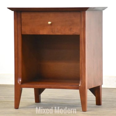 Refinished Cherry Nightstand by Basic Witz 