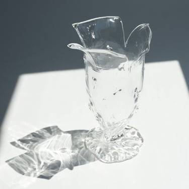 Handblown Glass Small Malva Vase