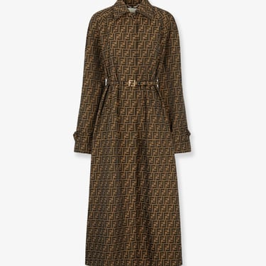 Fendi Women Fendi Brown Trench Coats