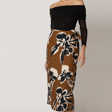 Cleobella Camilla Midi Skirt - Smoked Clover