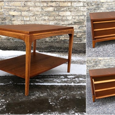 Lane Rhythm Accent + Coffee Tablesstreamlined And Understated, Lane Furniture&#8217;s Rhythm Collection Was A Design Homerun In The Early To Middle 1960s. Currently, We Have Two Freshly Restored Tables From That Line. Left: Rhythm Accent Table 