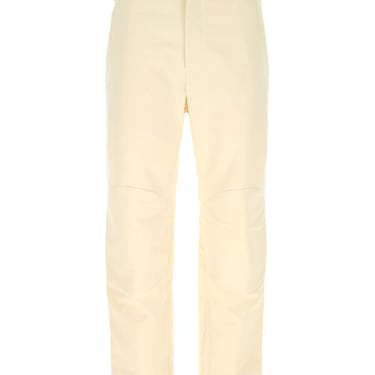 Jil Sander Men Ivory Cotton Pant