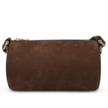 Max Mara Donna Small 'Nabukrolls' Bag In Nubuck Leather