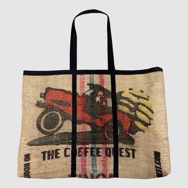 'the coffee bean' large tote