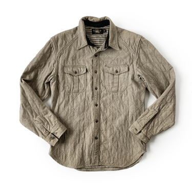 RRL QUILTED SHIRT JACKET