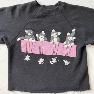 Vintage Cat + Mouse Sweatshirt 