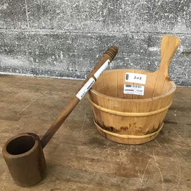 Sauna Bucket & Ladle (Seattle)